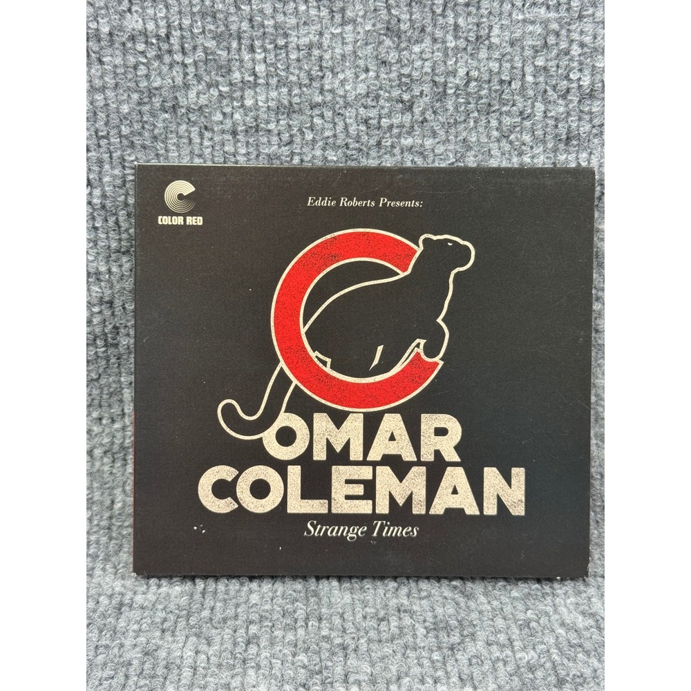 Omar Coleman Strange Times CD Color Red Eddie Roberts Chicago Blues Soul Funk